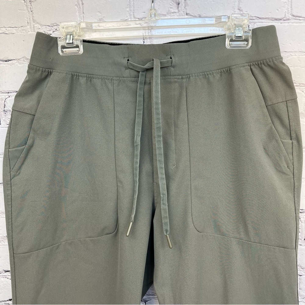 Lululemon ABC Jogger 30” *Warpstreme Twill Green / Grey Sage Sz L - Picture 6 of 16